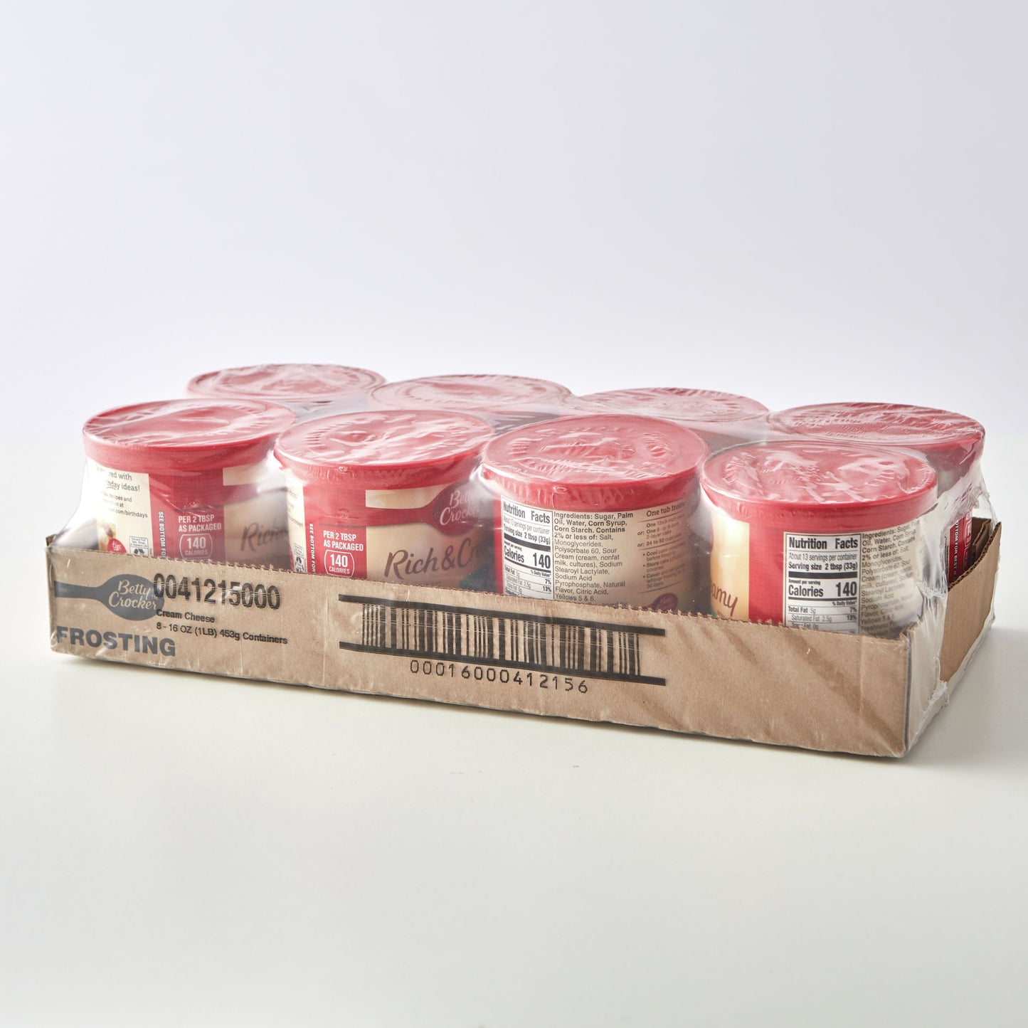 Betty Crocker™ Frosting Rich & Creamy Cream Cheese 16 Ounce Size - 8 Per Case.