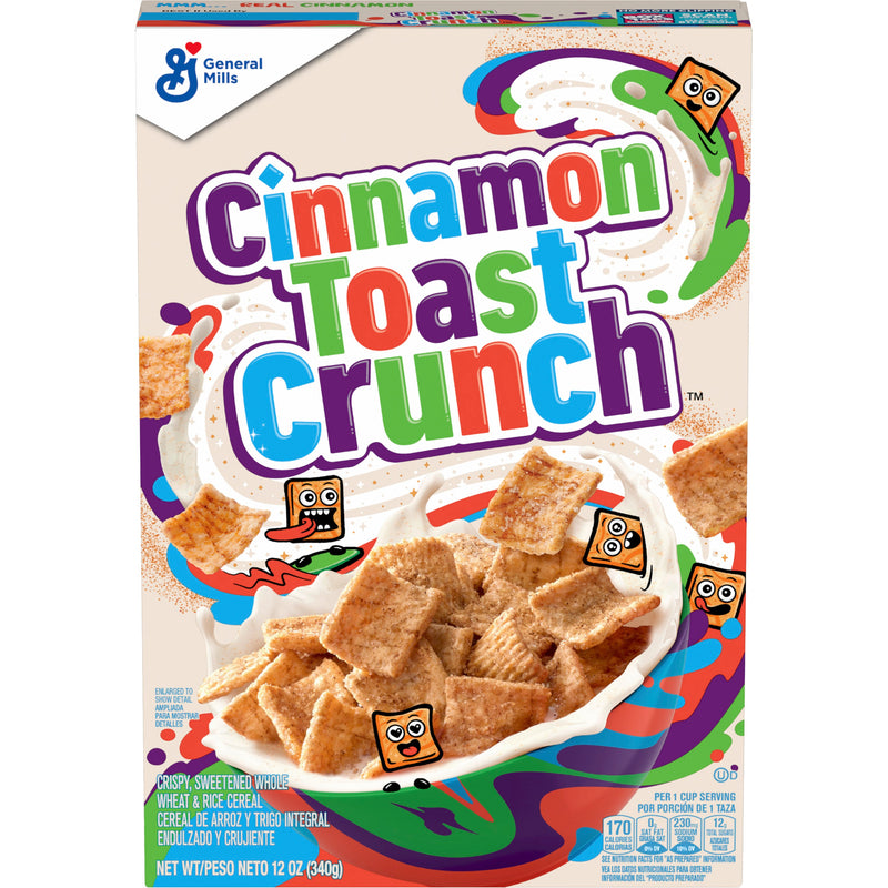 Cinnamon Toast Crunch™ 12 Ounce Size - 12 Per Case.