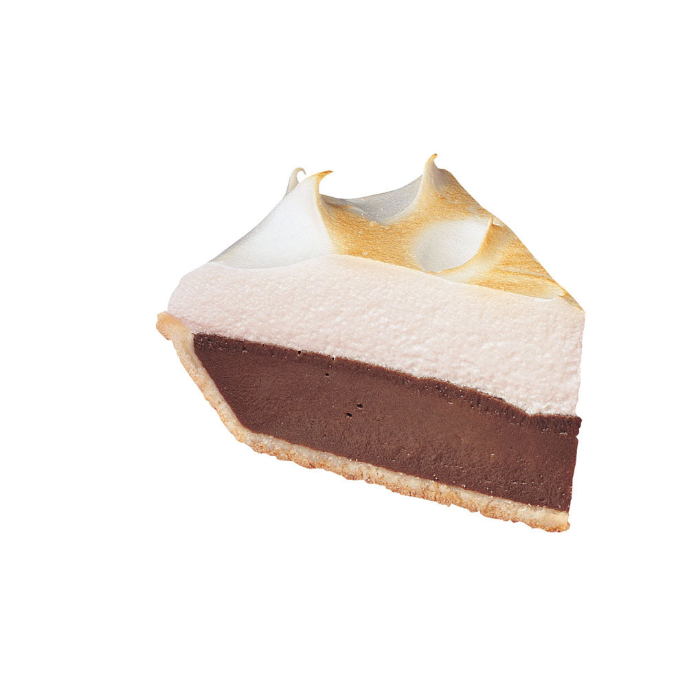 Chef Pierre Chocolate Meringue Pie 10 Inch, 46 Ounce Size - 4 Per Case.