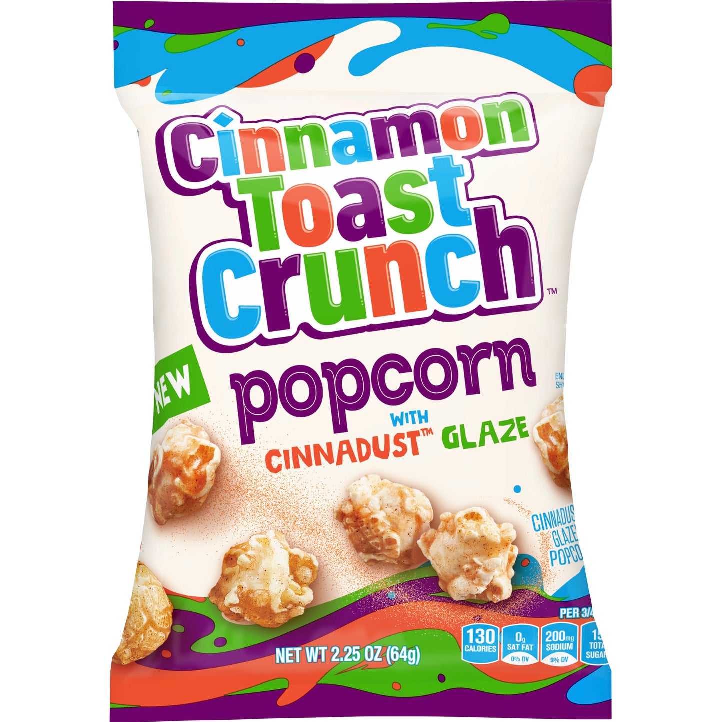 Cinnamon Toast Crunch™ Popcorn 2.25 Ounce Size - 7 Per Case.