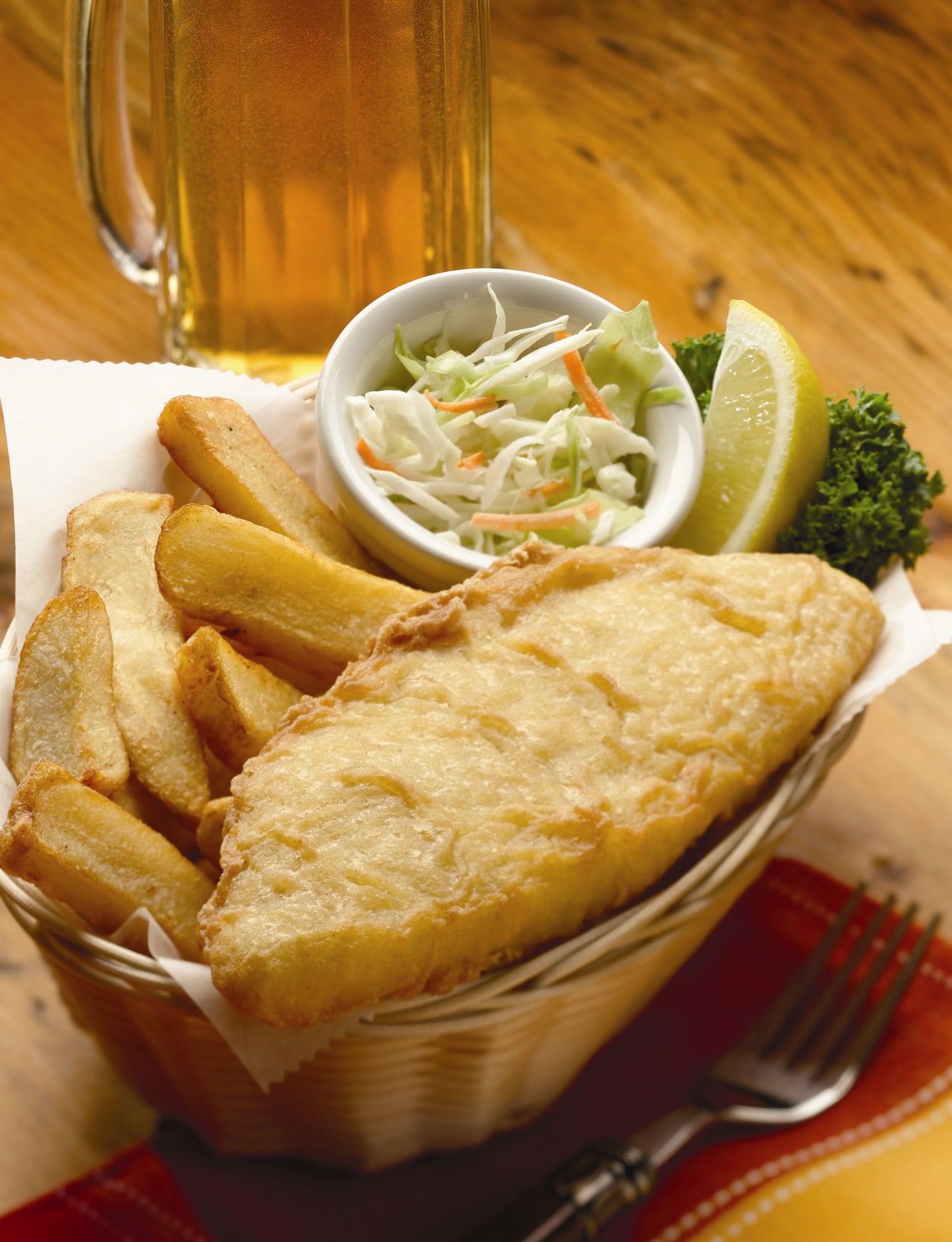 Budweiser Battered Alaska Pollock Fillets 10 Pound Each - 1 Per Case.