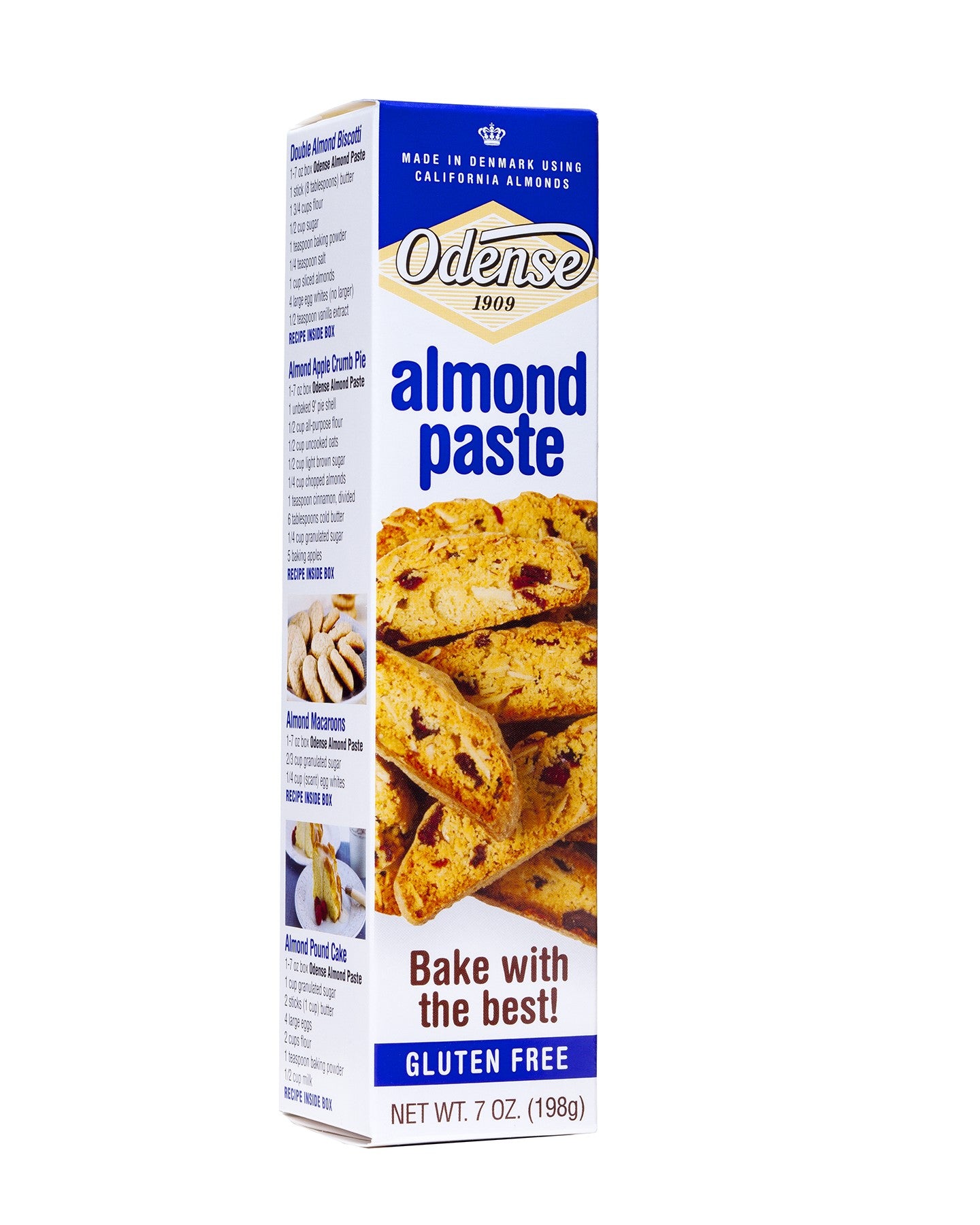 Almond Paste 7 Ounce Size - 12 Per Case.
