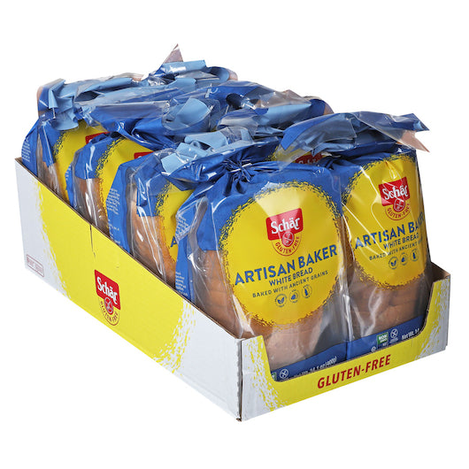 Schar Gluten Free Artisan White Sourdough Bread, 14.1 Ounces - 8 Per Case.