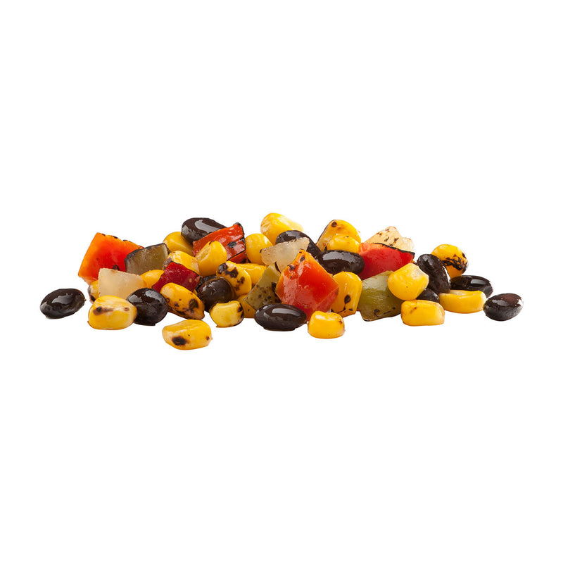 Simplot Roastworks Flame Roasted Corn And Black Bean Fiesta Blend 2.5 Pound Each - 6 Per Case.