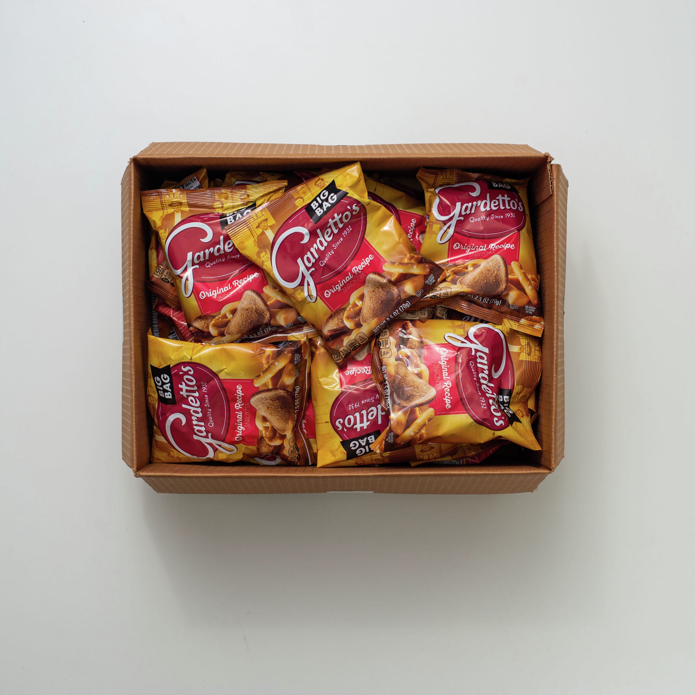Gardetto's™ Snack Mix Original 2.5 Ounce Size - 36 Per Case.
