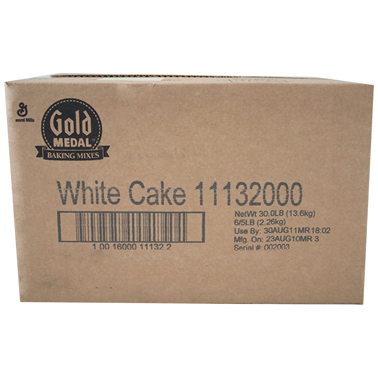 Gold Medal™ Cake Mix With hite 5 Pound Each - 6 Per Case.