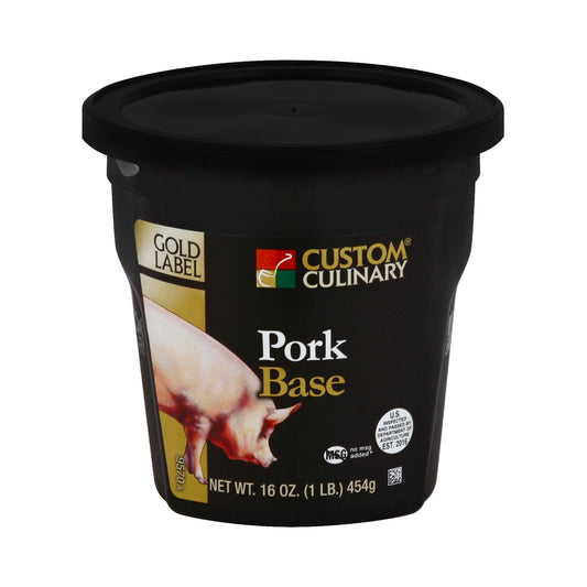 Base Pork No Msg Added Paste 1 Pound Each - 6 Per Case.