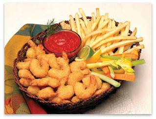 Ow Breaded Mini Rnd Shrimp 3 Pound Each - 8 Per Case.