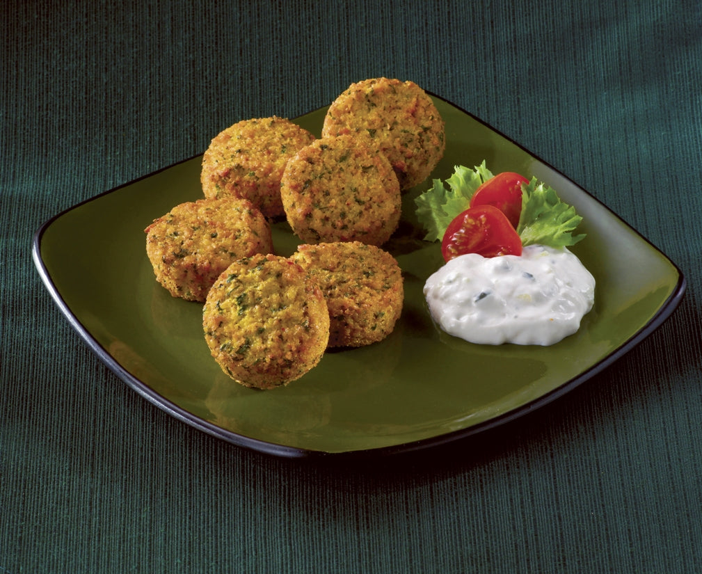 Falafel Pucks 4 Pound Each - 4 Per Case.