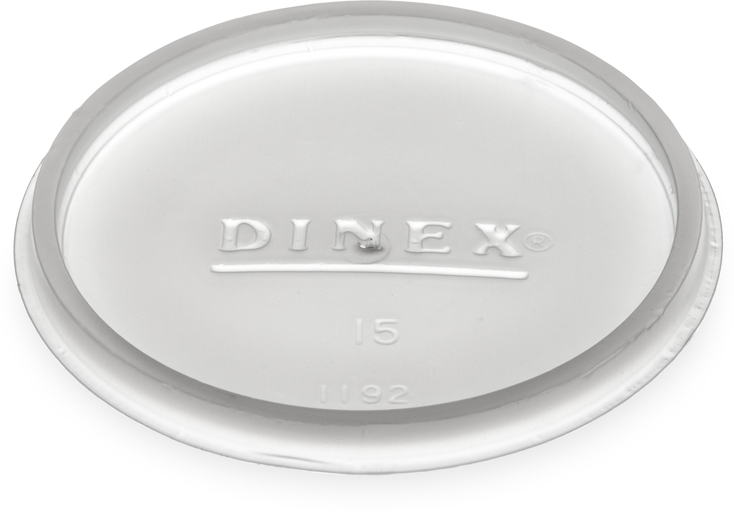 Dinex Translucent Tumbler Lid Translucent 2.625 In - 1000 Per Case.