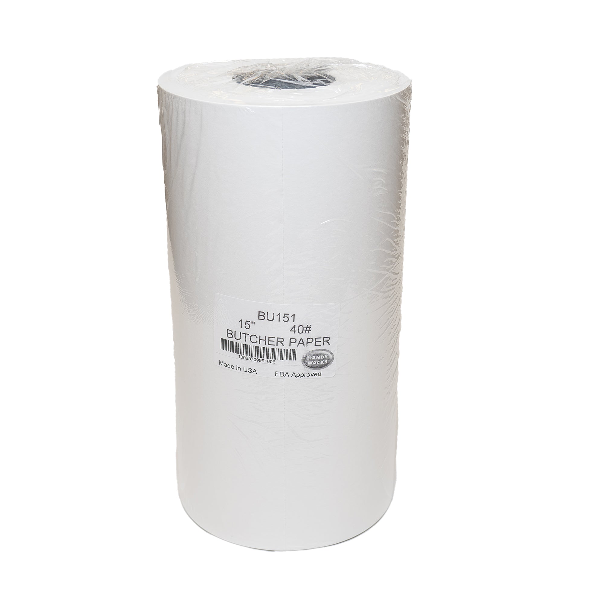 Handy Wacks Bleached Butcher Paper 5"x' Foot 900 Ft - 1 Per Case.