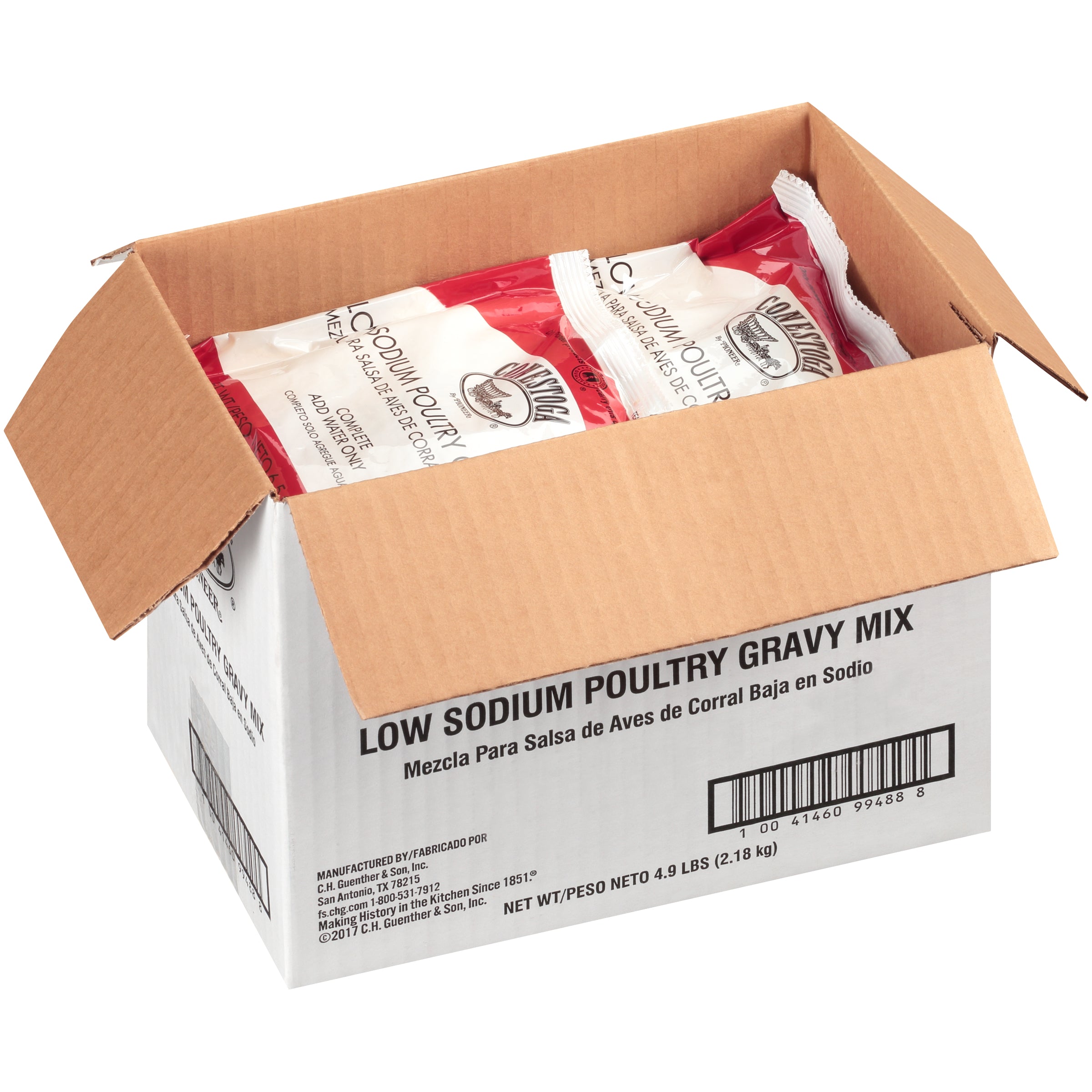 Conestoga Low Sodium Poultry Gravy Mix 6.5 Ounce Size - 12 Per Case.