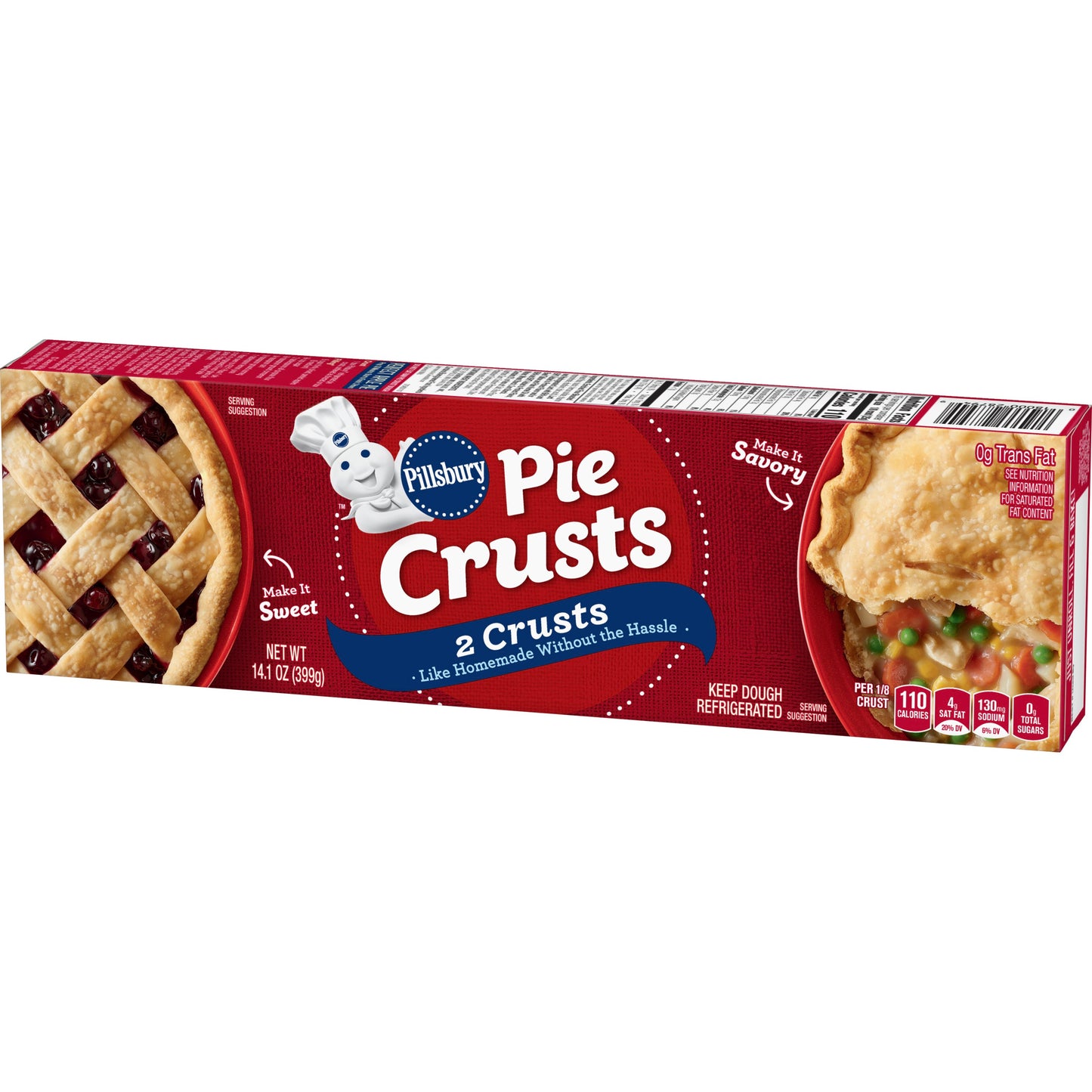 Shell 9" Pastry Pie Unbaked 14.1 Ounce Size - 12 Per Case.