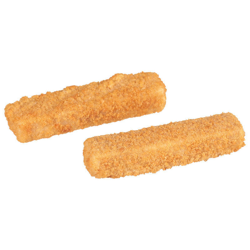 Whole Grain Breaded Pollock Fish Sticks Oven Ready 10 Pound Each - 1 Per Case.