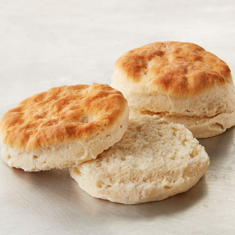 Pillsbury™ Baked Biscuit Reduced Sodium Easy Split™ Golden Buttermilk 2.25 Ounce Size - 5 Per Case.