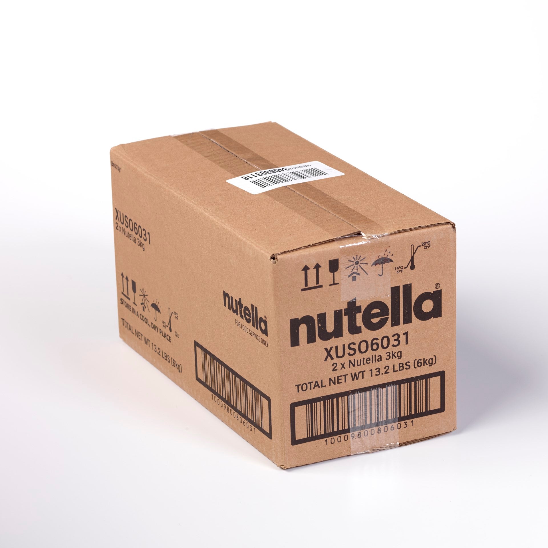 Nutella Fs Tub (gluten Free) 105.8 Ounce Size - 2 Per Case.