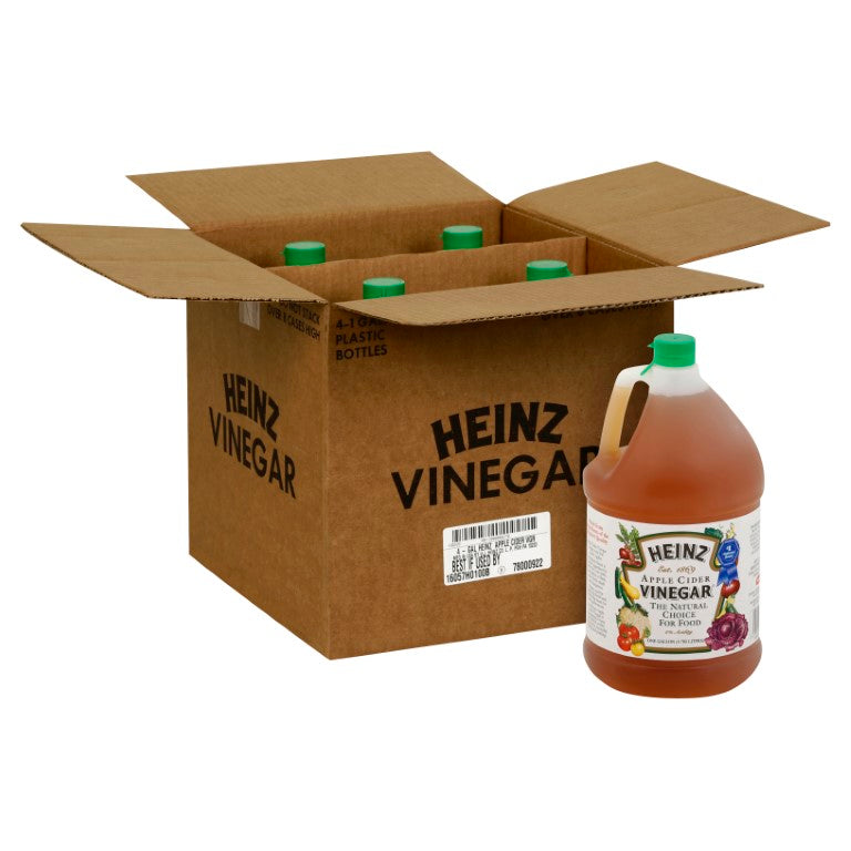 HEINZ Apple Cider Vinegar 1 gal. Jugs 4 Per Case