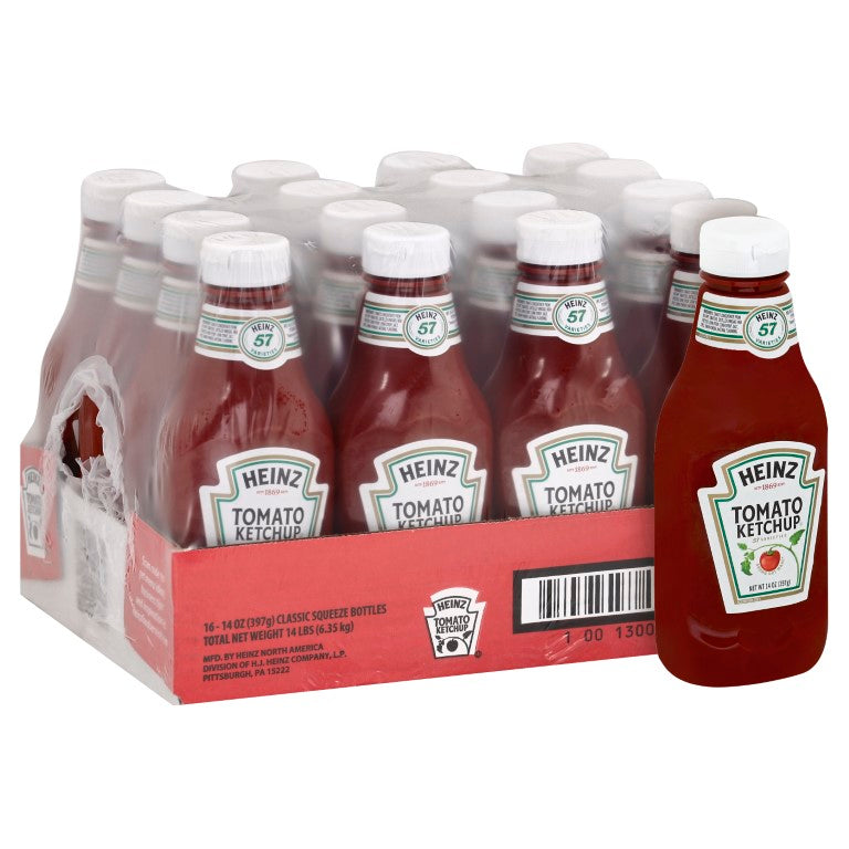 Heinz Tomato Ketchup 16Casepack 14 Bottles