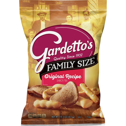 Gardetto's™ Snack Mix Original Recipe 14.5 Ounce Size - 8 Per Case.