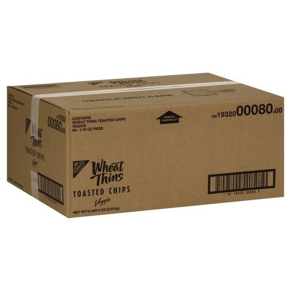 Wheat Thins Tstd Chps Veg 1.75 Ounce Size - 60 Per Case.