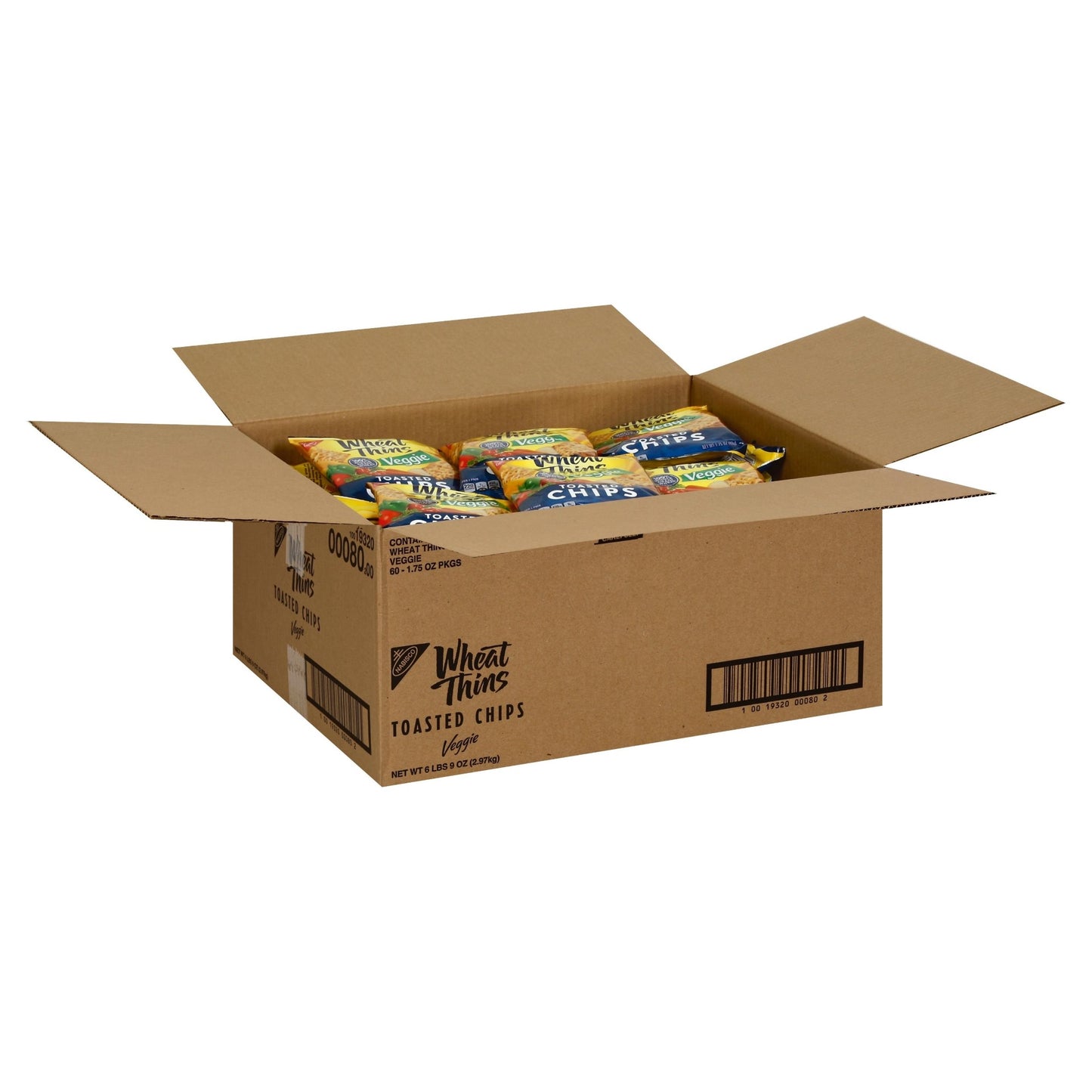 Wheat Thins Tstd Chps Veg 1.75 Ounce Size - 60 Per Case.