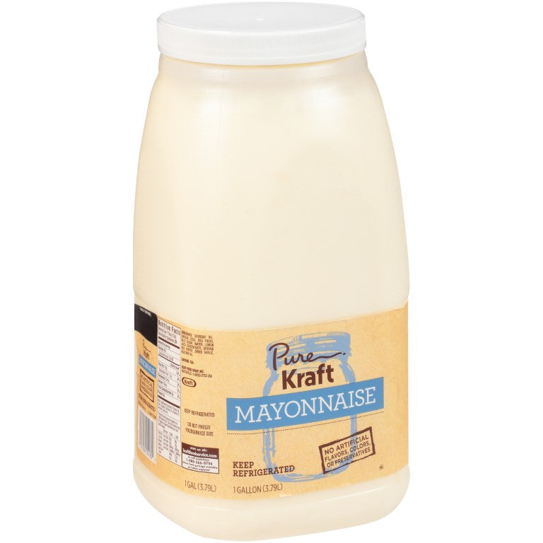 KRAFT Pure Mayonnaise 1 gal. Jugs 4 Per Case