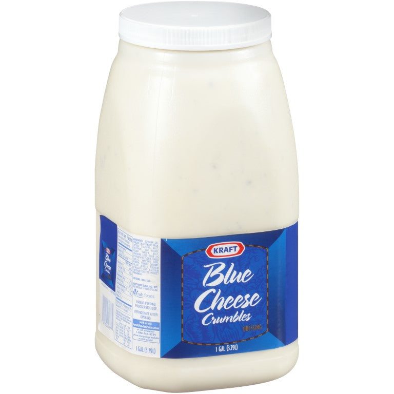 KRAFT Bulk Blue Cheese with Crumbles Salad Dressing 1 gal. Jug 4 Per Case