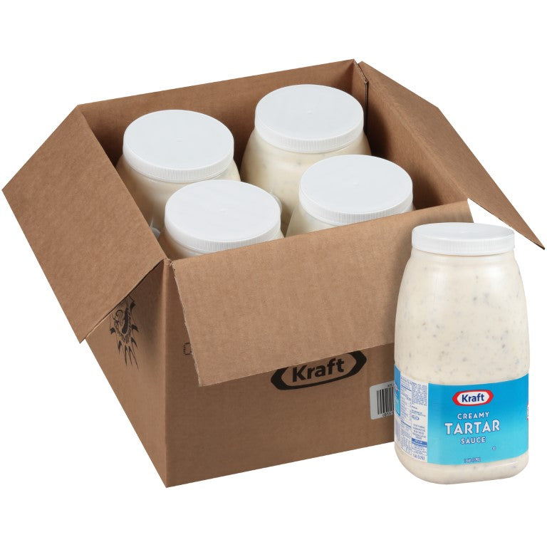 KRAFT Bulk Creamy Tartar Sauce 1 gal. Jug 4 Per Case