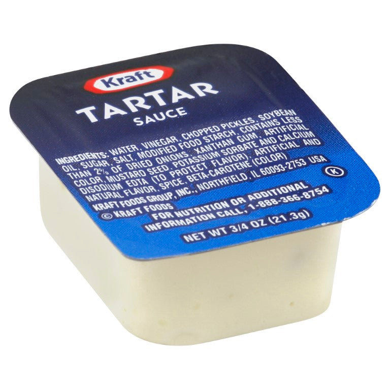 KRAFT Single Serve Tartar Sauce 0.75 Ounce Cups 200 Per Case