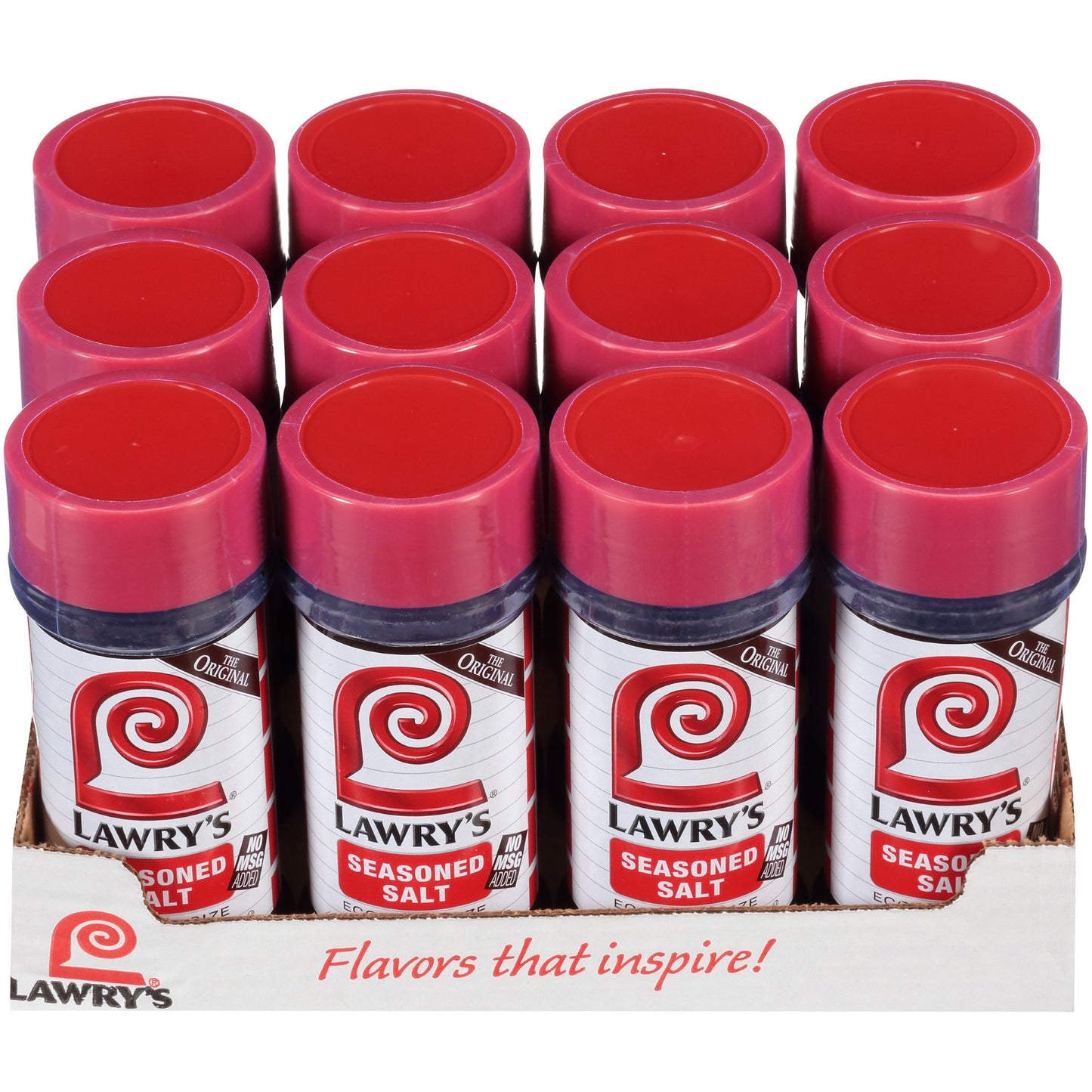 Lawry's Seasoned Salt 16 Ounce Size - 12 Per Case.