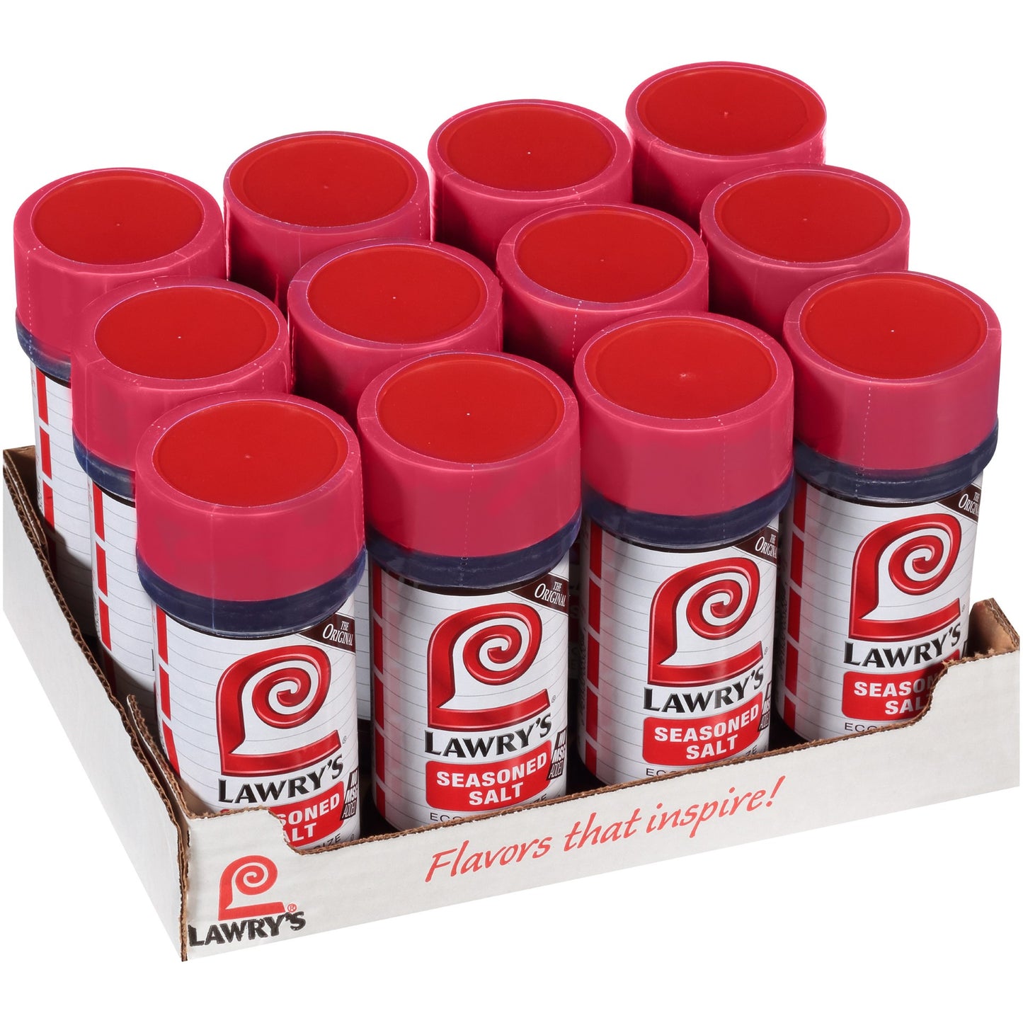 Lawry's Seasoned Salt 16 Ounce Size - 12 Per Case.