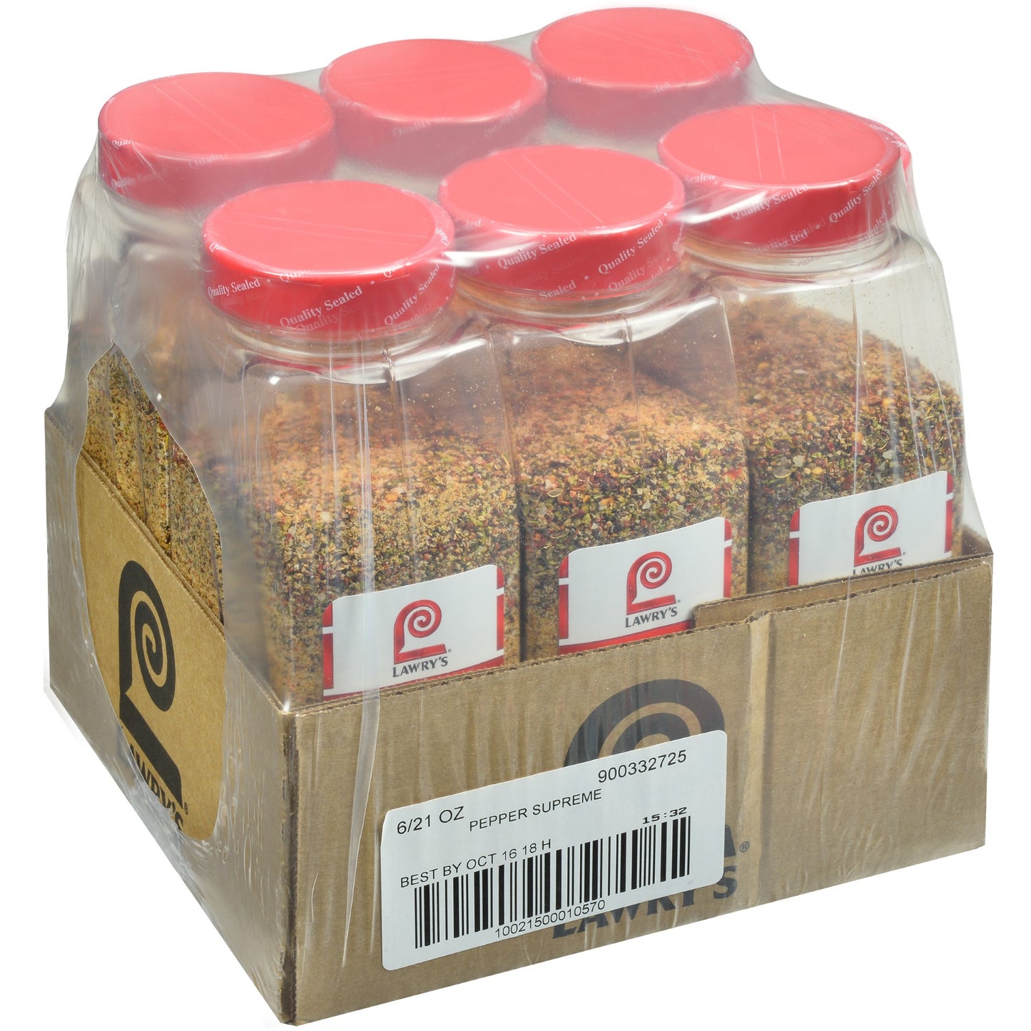 Lawry's Pepper Supreme 21 Ounce Size - 6 Per Case.