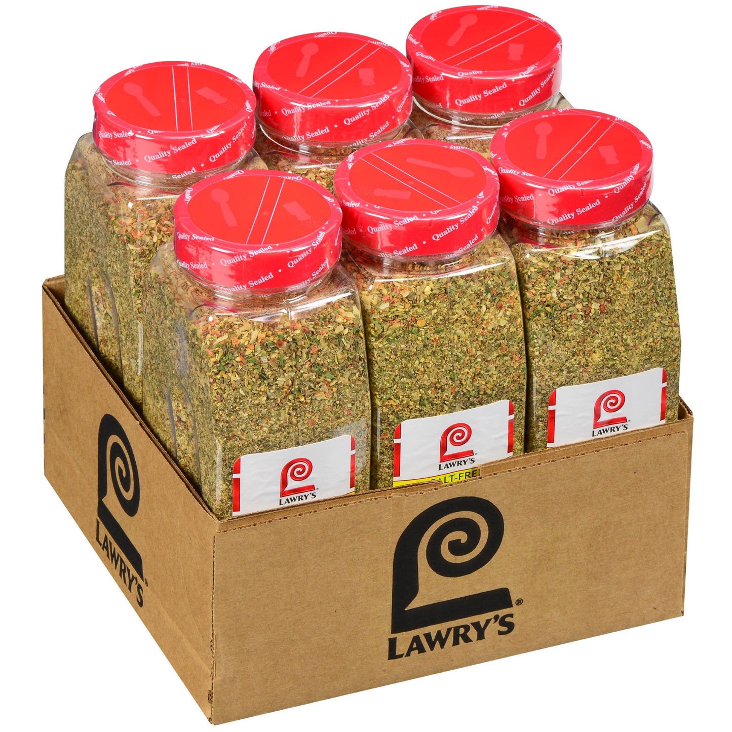 Lawry's Salt Free Seasoning 20 Ounce Size - 6 Per Case.