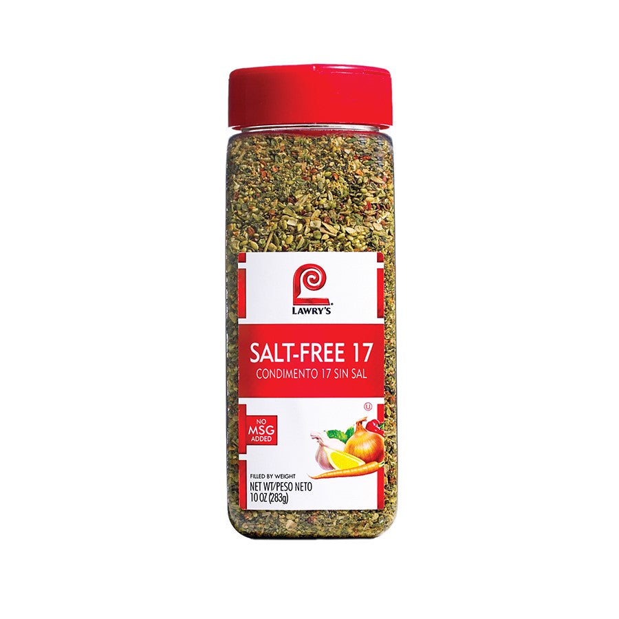 Lawry's Salt Free Seasoning 10 Ounce Size - 6 Per Case.