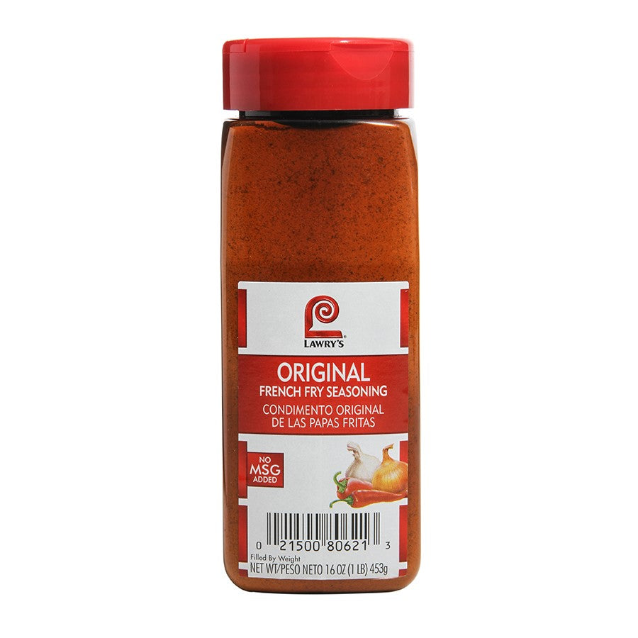 Lawry's Original French Fry Seasoning 16 Ounce Size - 6 Per Case.