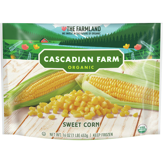Cascadian Farm™ Organic Frozen Vegetablessweet Corn 16 Ounce Size - 12 Per Case.
