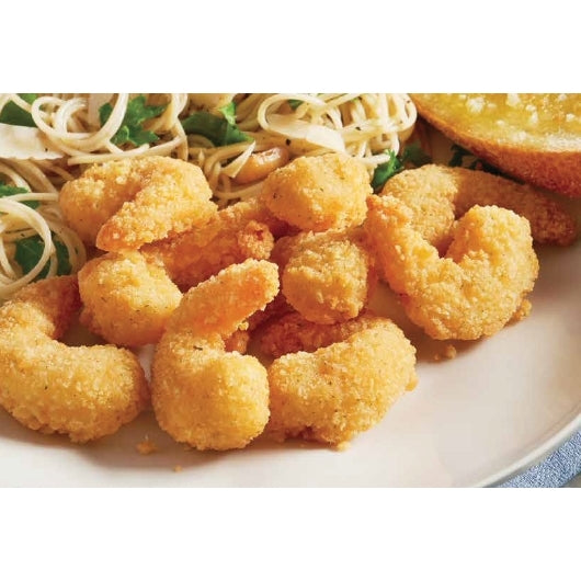 Singleton Seafood Shrimp Eat It All Breaded Individual Quick Frozen, 6 Each - 1 Per Case