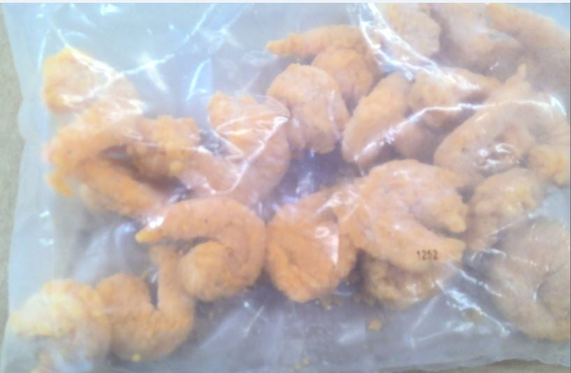 Tampa Bay Fisheries Shrimp Lightly Breaded Tail Off Raw 26 30, 8 Ounces - 20 Per Case