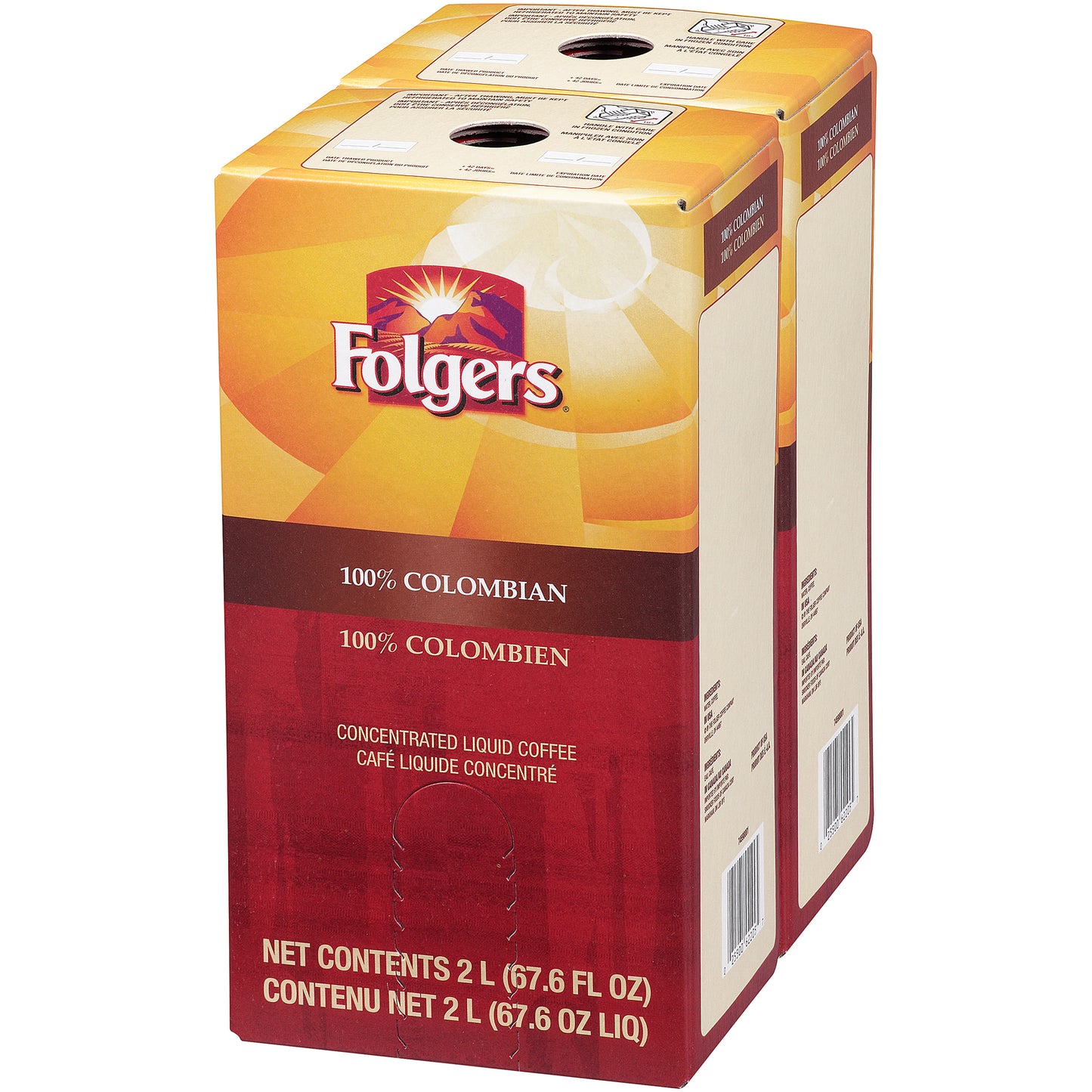 Folgers Colombian Count 2 Liter - 2 Per Case.