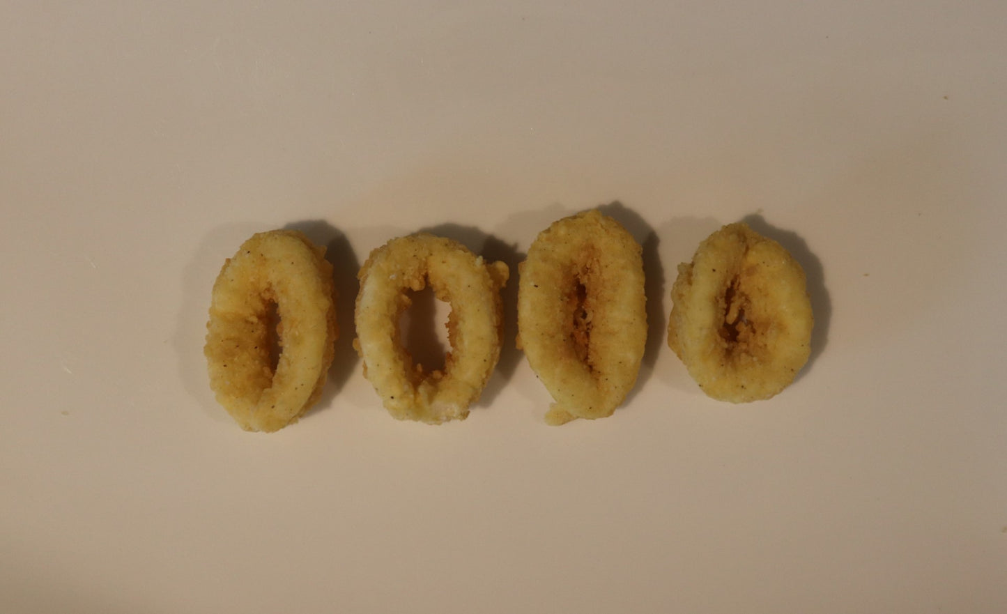 Tampa Maid Dipt'n Dusted Breaded Calamari Rings 2 Pound Each - 6 Per Case.