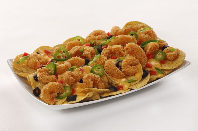 Tampa Maid Dipt'n Dusted Louisiana Style Popcorn Shrimp 2 Pound Each - 6 Per Case.