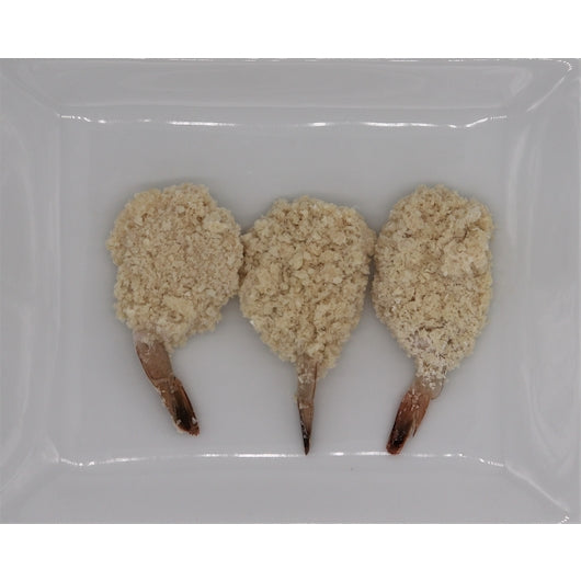 Mariner Jack Breaded Buffet Butterfly Shrimp Peeled & Deveined 3 Pound Each - 4 Per Case.
