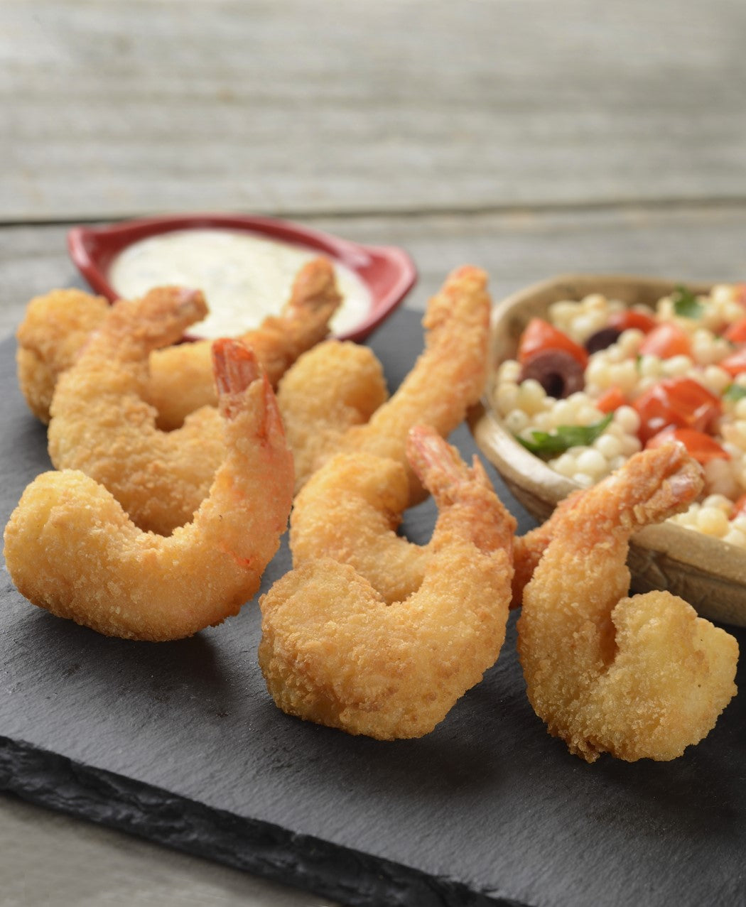 Mariner Jack Americana Panko Breaded Round Tail On Shrimp 2 Pound Each - 6 Per Case.