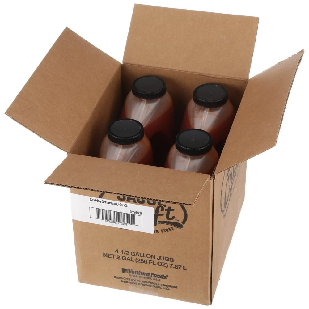 Sauce Honey Sriracha 0.5 Gallon - 4 Per Case.