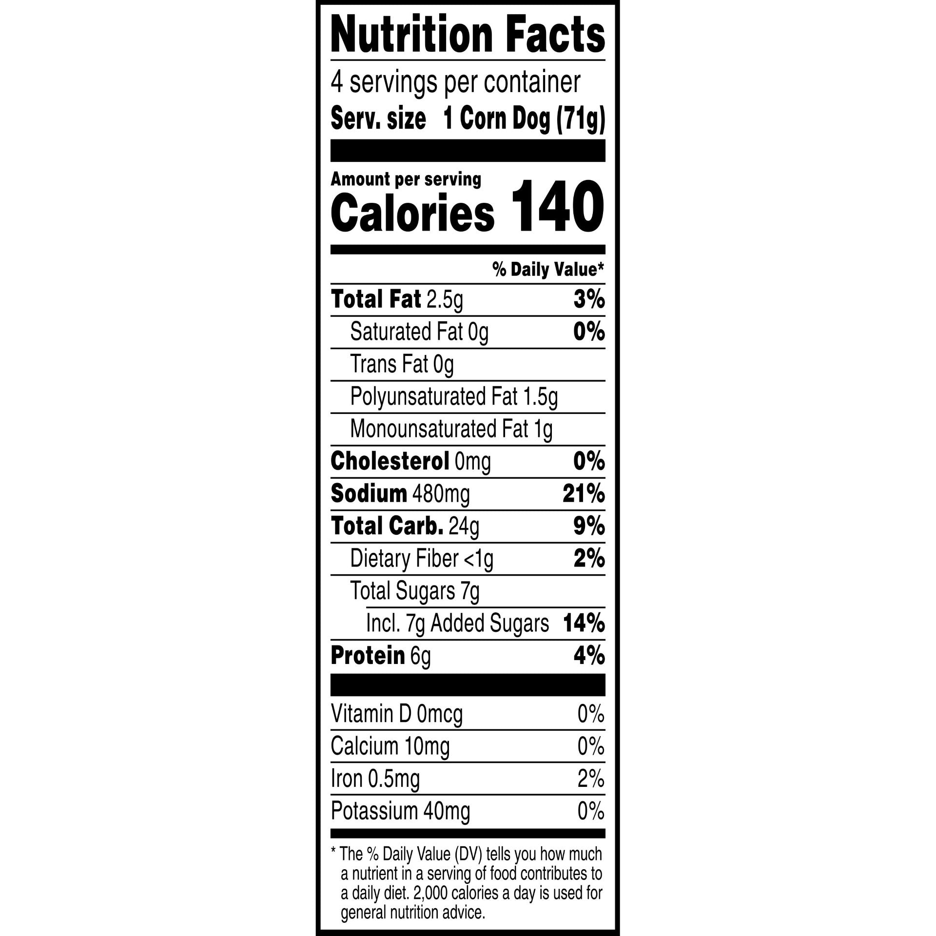 Morningstar Farms Corn Dogs 10 Ounce Size - 8 Per Case.