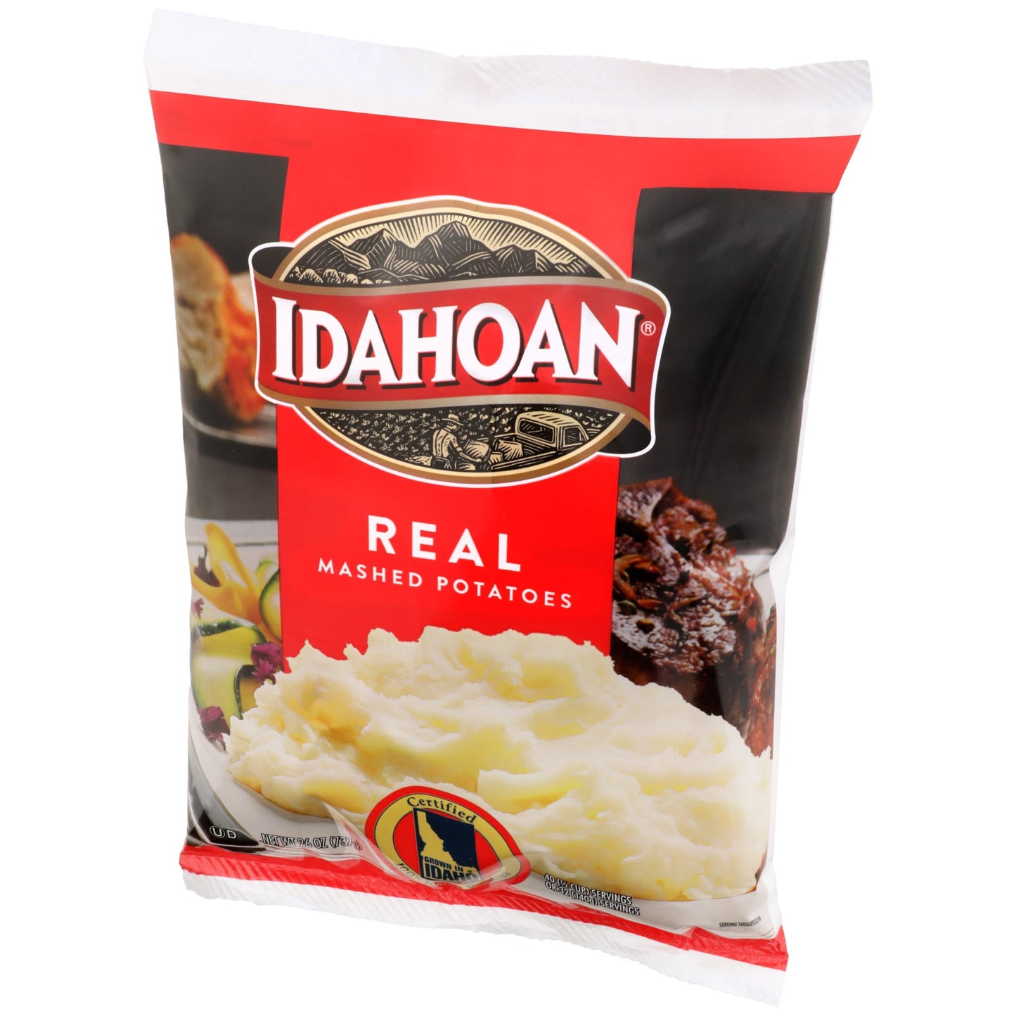 Idahoan® Creamy Classic Mashed Potatoes 26 Ounce Size - 12 Per Case.