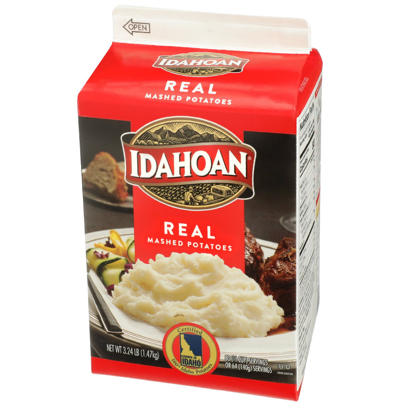 Idahoan® Creamy Classic Mashed Potatoes 3.24 Pound Each - 6 Per Case.