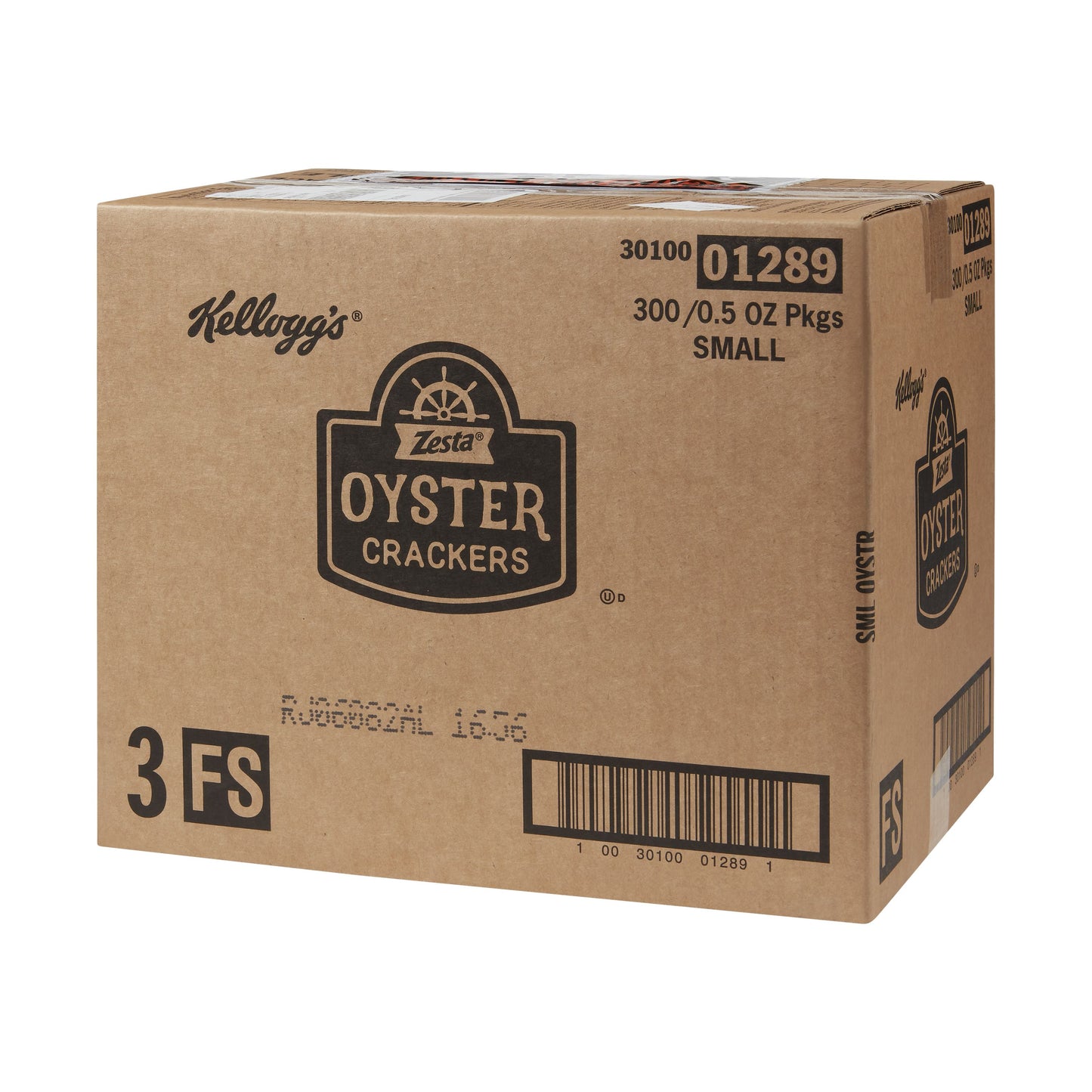 Kellogg's Keebler Zesta Oyster Cracker, 0.5 Ounces - 300 Per Case.