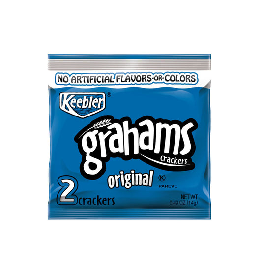 Kellogg's Original Grahams Crackers, 0.49 Ounces - 200 Per Case.