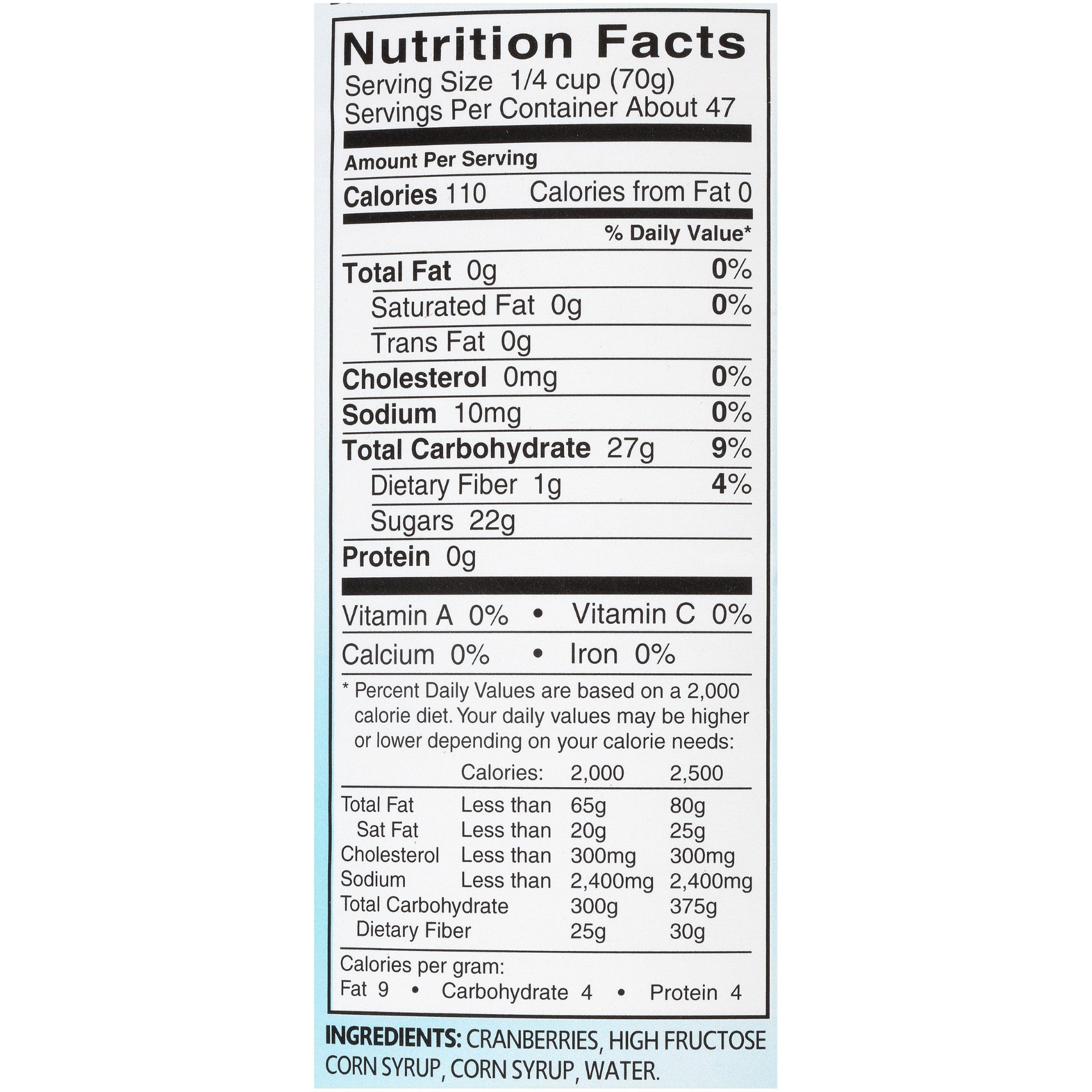 Whole Cranberry Sauce Can 117 Ounce Size - 6 Per Case.